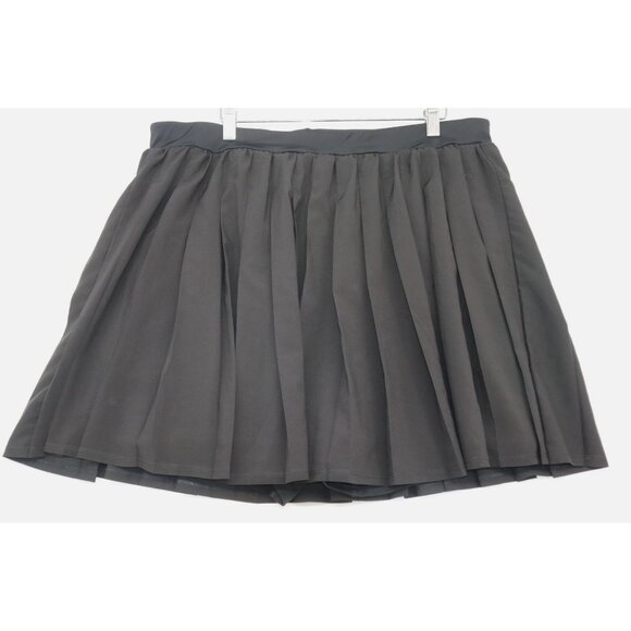 Swimsuits For All Pleated Swim Skirt With Built-In Shorts Size 18 With Pocket - Picture 1 of 8